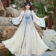 冬款加绒长袍汉服外套（保暖古风款）